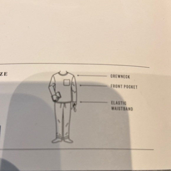 Goodfellow & Co Gray Top and Red Plaid Pajama Set - Picture 4 of 5